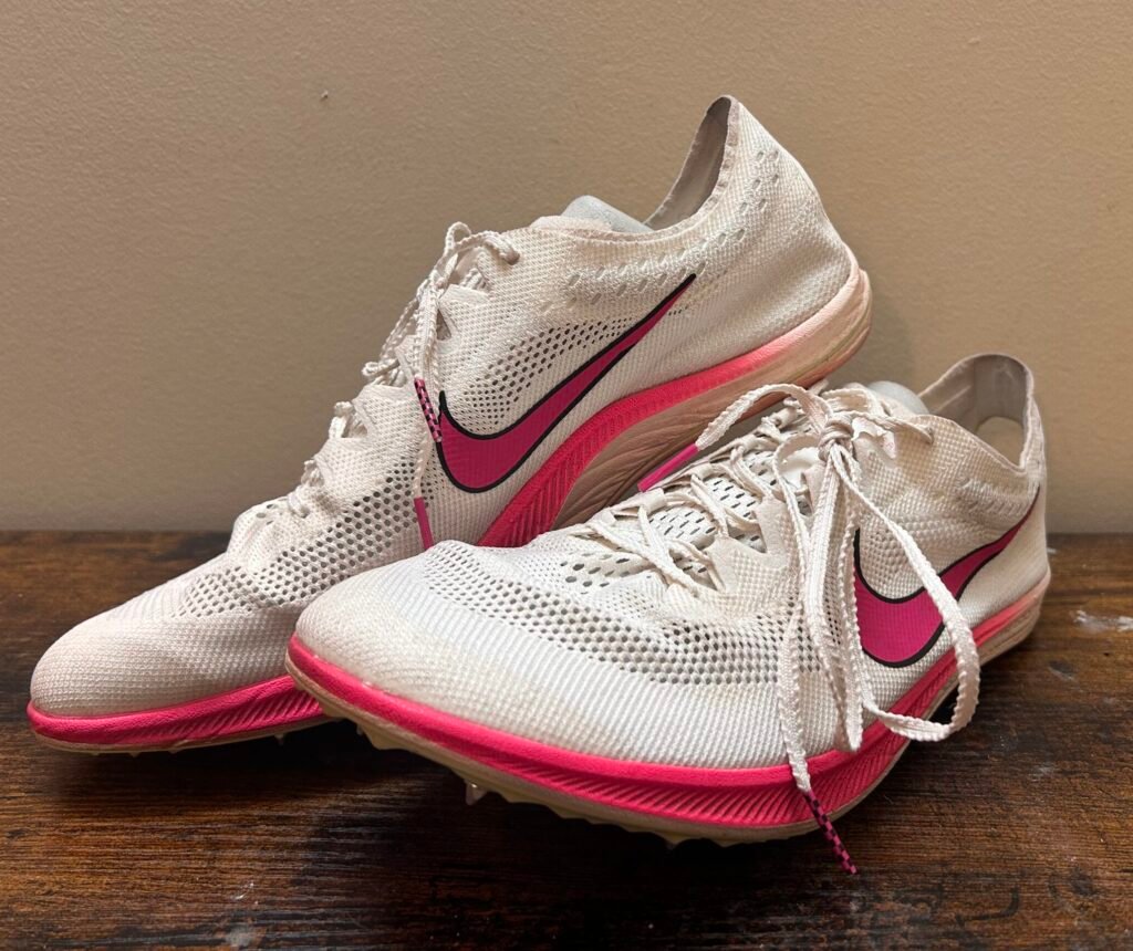 White and Pink Nike Dragonfly